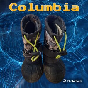 Toddler Boy's Columbia Winter‎ Boots Size 6 (2681)